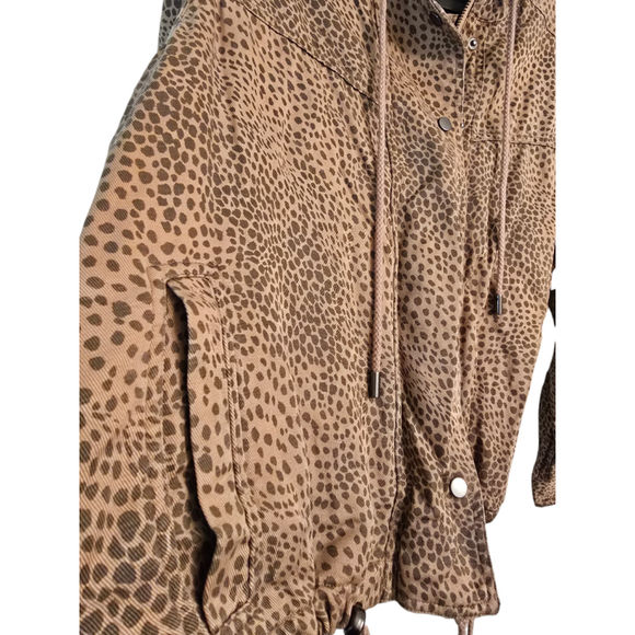 Rails Tawny Leopard Print Jacket Size Small - Picture 6 of 14
